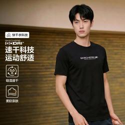 斯凯奇 男款吸湿速干T恤 P326M129