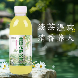金银花罗汉果植物茶饮秋冬换季下火去火解渴润喉0糖0脂0卡饮料 金银花罗汉果饮料360ml*1瓶