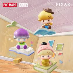 泡泡玛特 泡玛特预售泡萌粒 DIMOO WORLD × PIXAR皮克斯联名公仔盲盒 随机1个
