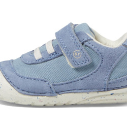 Stride Rite 适合婴儿 男女通用 sm sprout bb033002 时尚运动鞋 Sm Sprout Blue 4.5 Infant