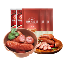 秋林里道斯 猪肉牛肉香肠 400g