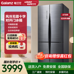 格兰仕 电冰箱BCD-470WTEH极光银