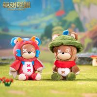 英雄联盟 提伯斯毛绒钥匙链盲盒单盒
