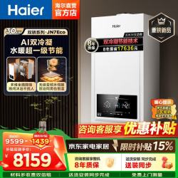 海尔 变频一级能效冷凝燃气壁挂炉天然气采暖炉热水器板换式地暖暖气片恒温