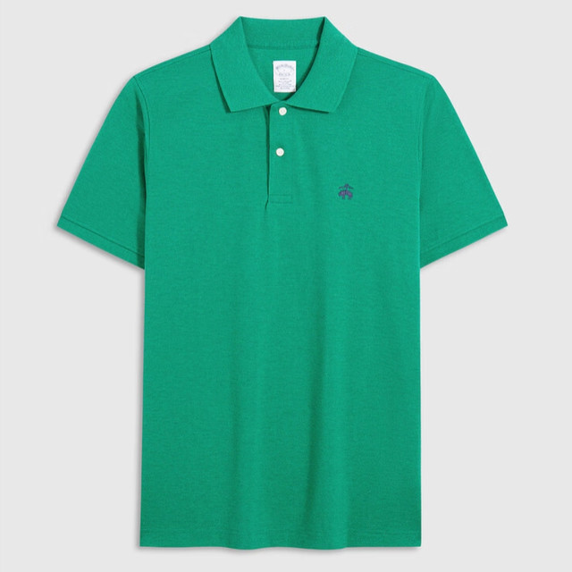 Brooks Brothers 【绵中贵族】Supima棉匹马棉正肩短袖POLO衫 BB100219094P13003L
