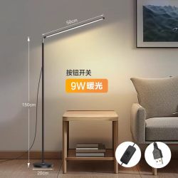 虹朗 led超亮落地灯客厅卧室床头立式落地台灯学习护眼氛围灯钢琴T98