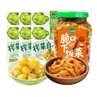 吉香居 脆口下饭菜345g*1+榨菜真芯25g*6