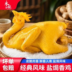 嘉贝旺 永旺达 盐焗鸡 真空包装 加热即食