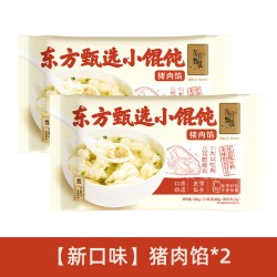 东方甄选 山东省 猪肉荠菜小馄饨 300g*2
