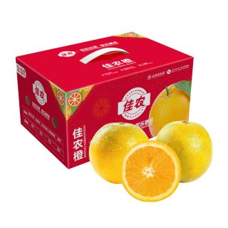 移动端：佳农 湖北秭归夏橙 2.5KG礼品装