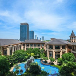 西安星河湾酒店 城畔全景大床房（180°落地窗