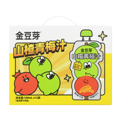 金豆芽 山楂青梅汁 果汁饮料