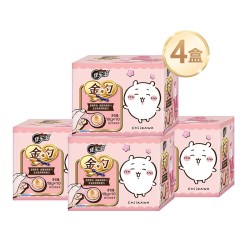 佳乐滋 CHIIKAWA联名 金勺鲣鱼三文鱼猫零食 4盒（10g*10支/盒）