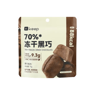 Keep 冻干脆巧黑巧克力 0代可可脂 15g*3袋