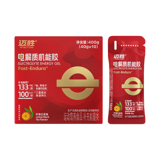 迈胜 电解质机能胶能量胶补充能量马拉松越野运动 40g*10袋