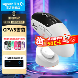 罗技 GPW5雪豹无线充电底座套装