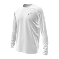 NIKE NESSH587-100 UPF50+防晒 白色 L 运动T恤