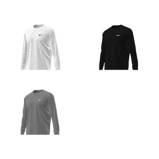 NIKE NESSH587-001 速干透气防晒 黑色 M码 长袖运动上衣