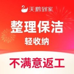 天鹅到家 整理保洁4小时|柜内整理+日常保洁