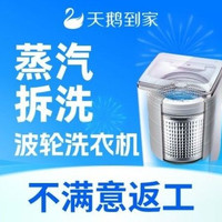 移动端：天鹅到家 波轮洗衣机拆洗｜高温蒸汽消毒｜杀菌去味