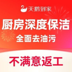天鹅到家 6项深度清洁|高温蒸洗|除油灭菌