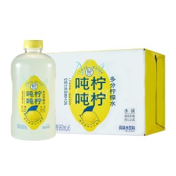 盒马 吨吨柠柠多分柠檬水 960ml*6瓶