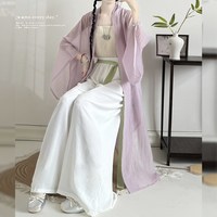 移动端：汉尚豪依 舒荷汉服女 宋制天丝长干寺改良宋裤 A-6