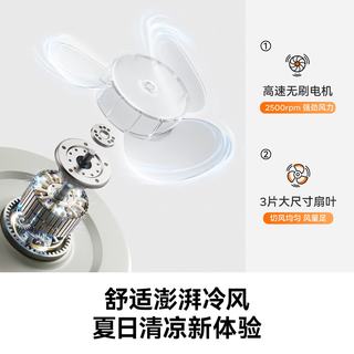 奥睿科 dFAN10 高速无刷电机 USB桌面风扇