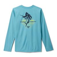 哥伦比亚 PFG Horizon Line 长袖印花T恤 男童8-20岁