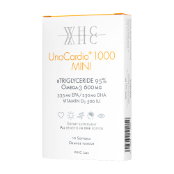 WHC 95%高纯度深海鱼油Omega3 10粒 基础营养品