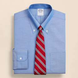 Brooks Brothers 男士弹力免烫牛津纺纽扣领衬衫