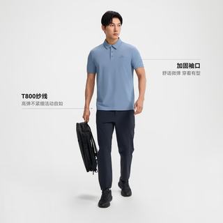 伯希和 116215084 速干防晒 Polo衫 黑色 XL