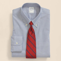Brooks Brothers 男士衬衫 Stretch Supima® Cotton Non-Iron Pinpoint Oxford Button-Down Collar Candy Stripe