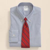 Brooks Brothers 布克兄弟 Supima棉免烫牛津纺条纹衬衫