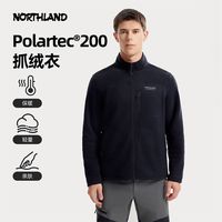 百亿补贴：诺诗兰 秋冬新款男式Polartec200抓绒外套无帽立领NFTFT5581E