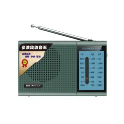 金正 C38多波段收音机老人专业便携指针式大声音调频typeC口可充电