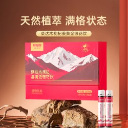 呀啦嗦 Yalaso 呀啦嗦 柴达木枸杞姜黄金银花饮 250ml 1盒装