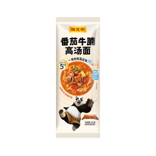 移动端、今日必买：陈克明 软弹料包挂面番茄牛腩海带猪骨面（任选6袋送2袋）