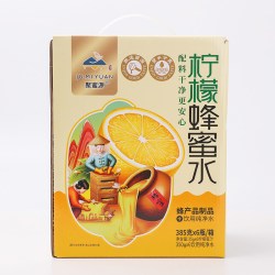 火山帽 聚蜜源柠檬蜂蜜水 385ml*6瓶