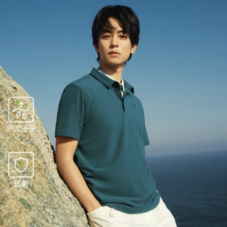 KOLON SPORT 男士POLO衫 吸湿速干 抗菌珠地POLO衫 LHPT6MTT25