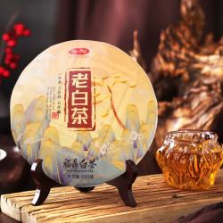 香彻 陈香老白茶福鼎白茶传统工艺大茶饼 300g
