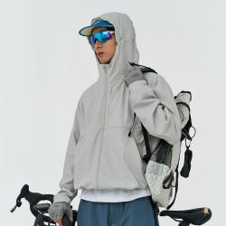 RESTICK 冲锋夹克 灰白/215GSM 守护Max版 12-22 L