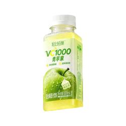 轻上 VC1000青苹果水果汁饮料汁富含多种维生素饮品 酸甜解腻220ml