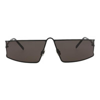 YSL 圣罗兰 Square-Frame Metal Sunglasses