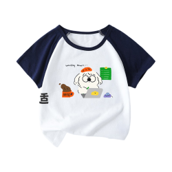 MQDMINI 儿童纯棉短袖t恤