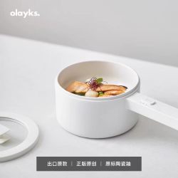 欧莱克 出口原款电煮锅学生宿舍小型炒菜电热火锅多功能家用煮面锅