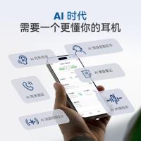 Cleer ARC6 开放式AI智能 音乐版-惊鸿米 无线蓝牙耳机