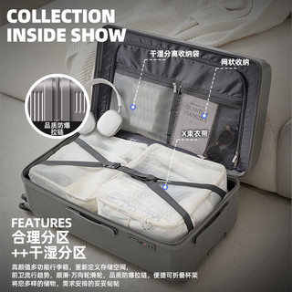 Reebok锐步 PC材质 24英寸 旅行拉杆箱