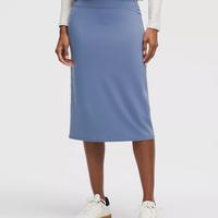 lululemon Nulu高腰中长裙 半身裙