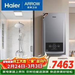 海尔 26JN7PRO＋箭牌精铜三功能花洒